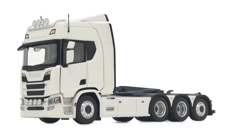 Scania R500 Truck met Meiller Haakarm Wit - 1:32